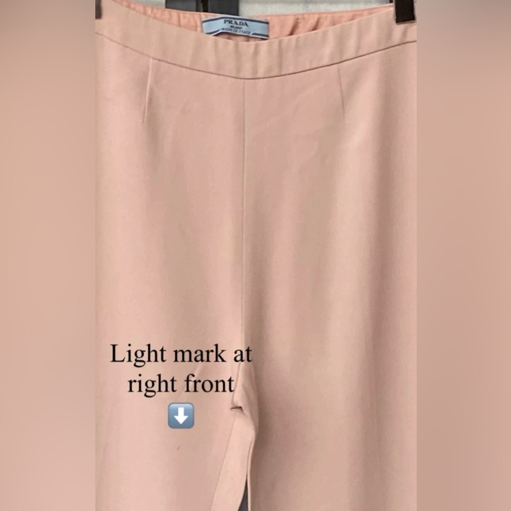 Prada Pastel Pink Boot Cut Pants 38 - Picture 9 of 16